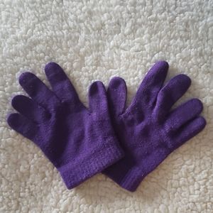Purple kid gloves